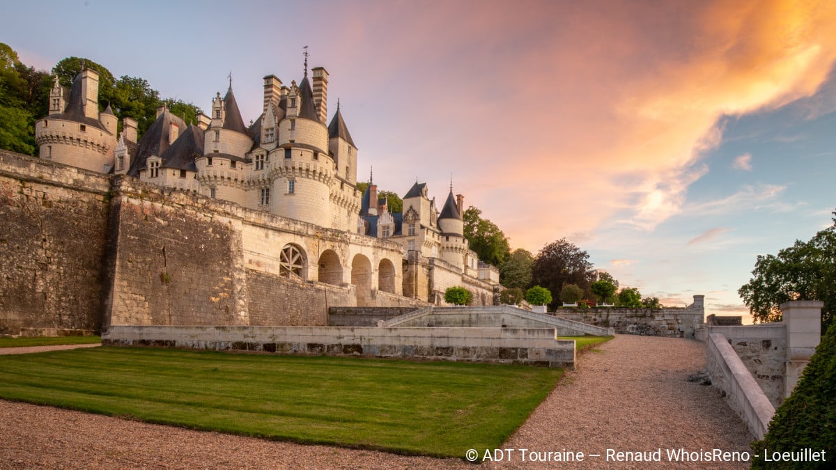 Chateau Rigny Usse in Loire valley