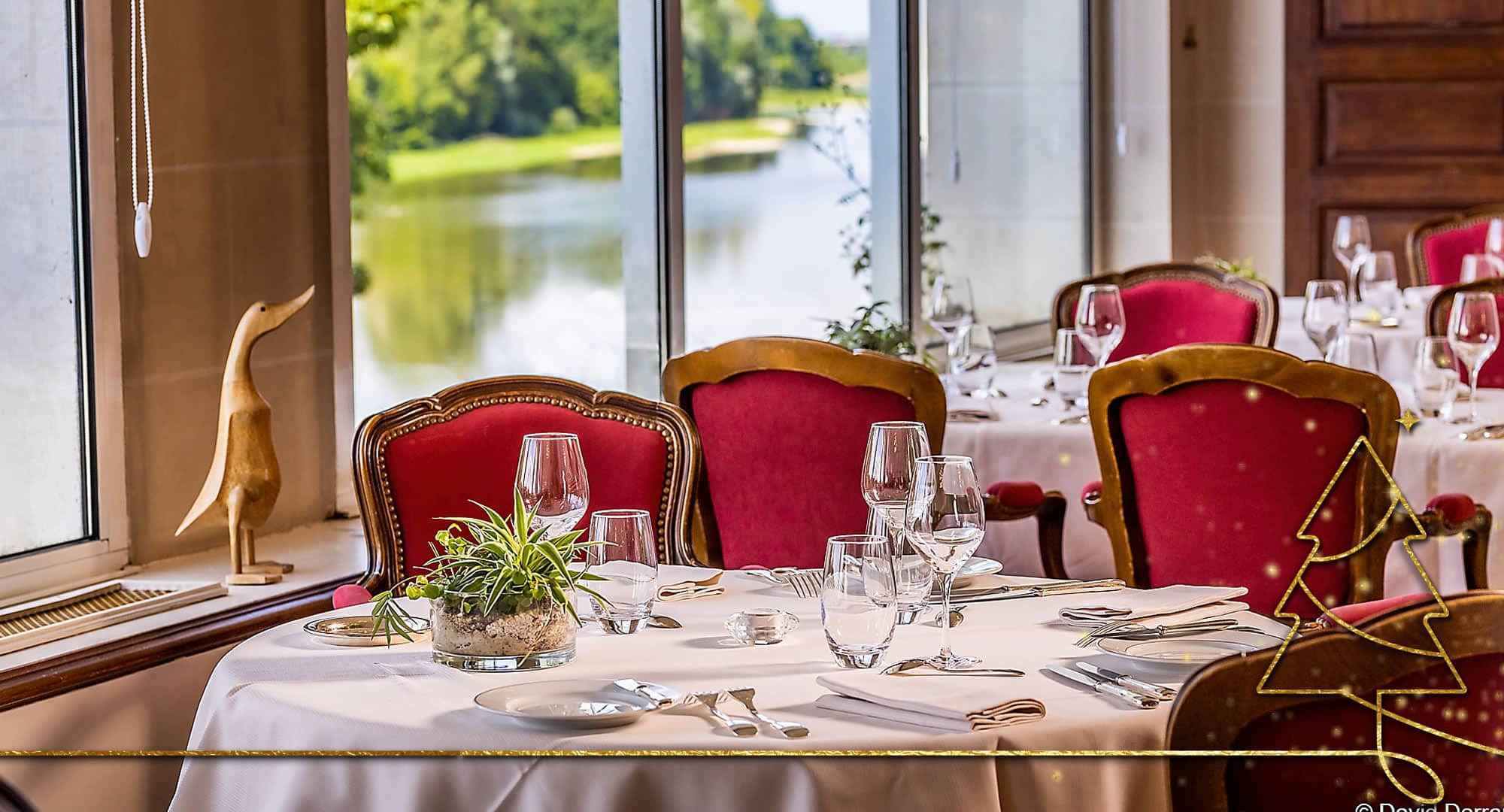Restaurant vue sur Loire à Amboise