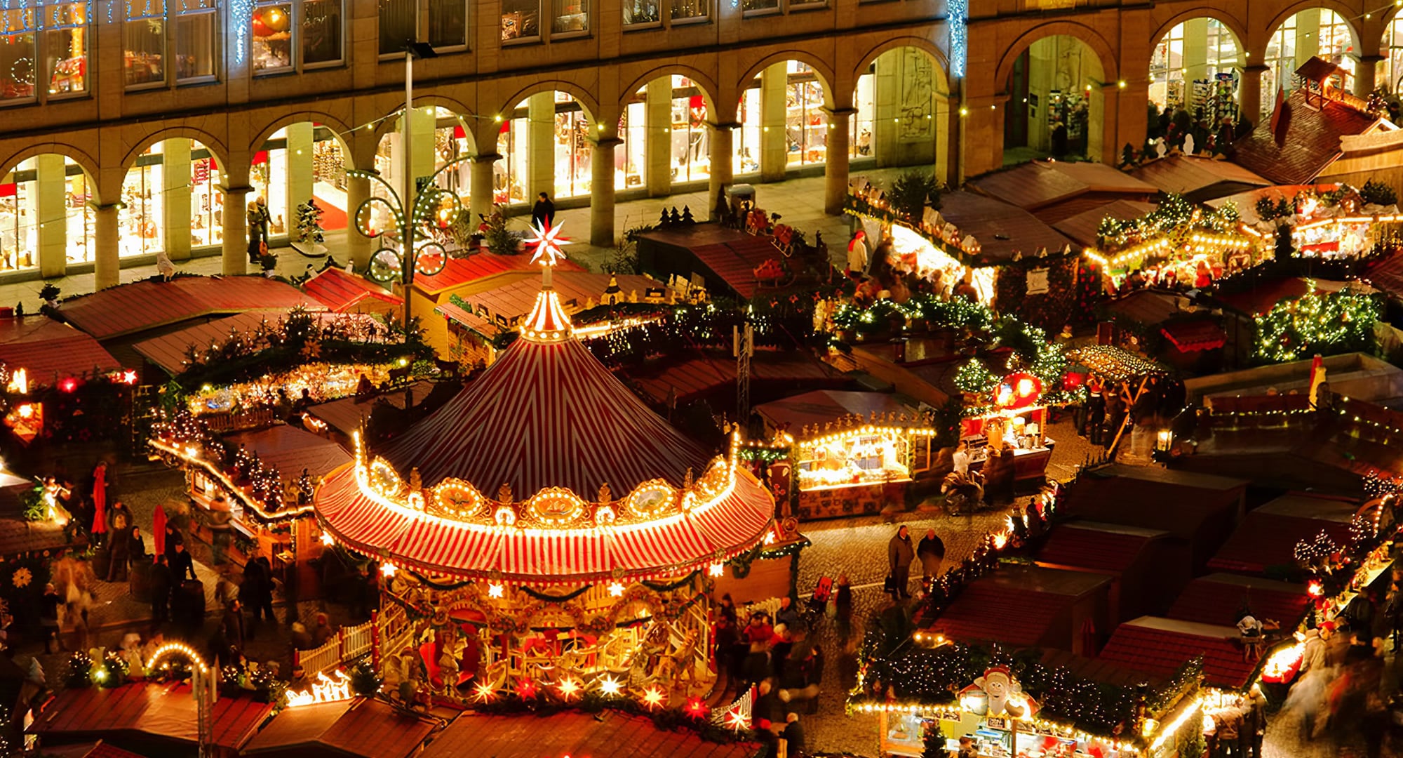 Christmas market in Colmar Alsace