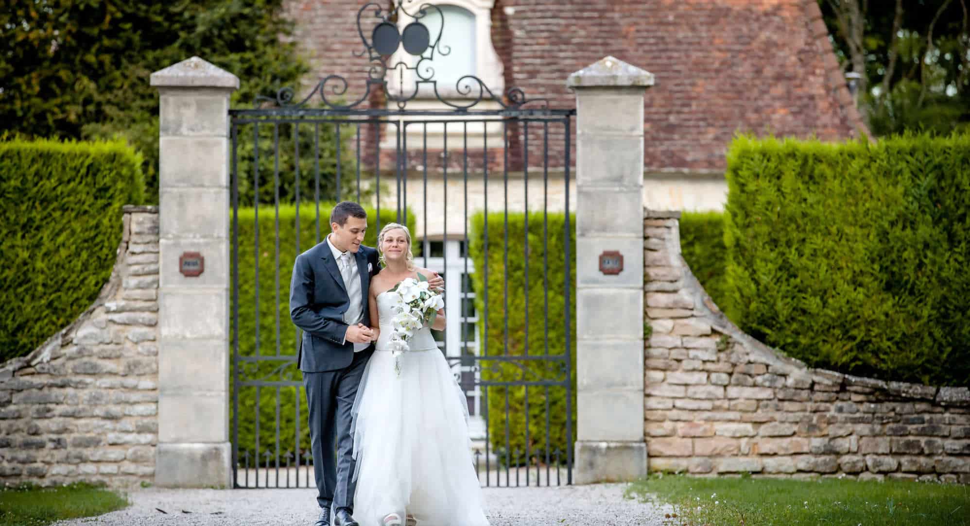 Wedding in château de Gilly