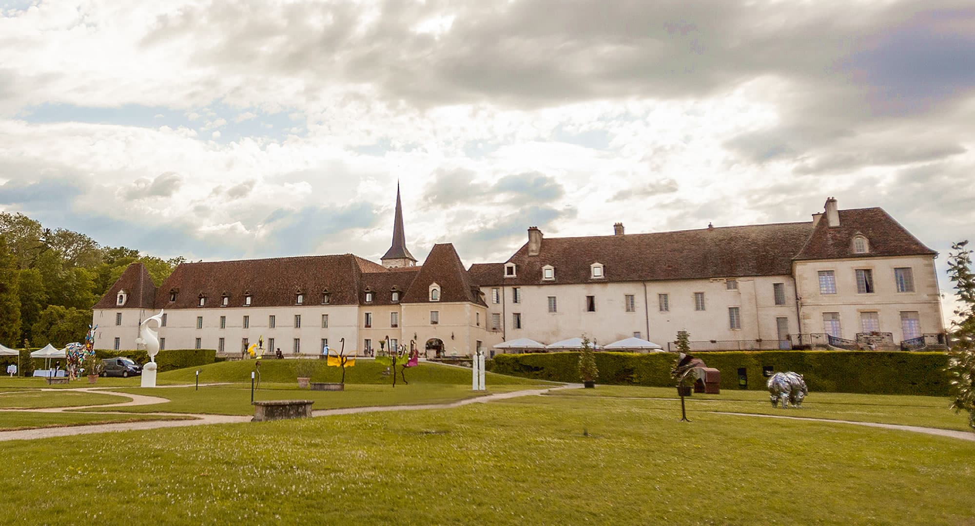 Château de Gilly en Bourgogne